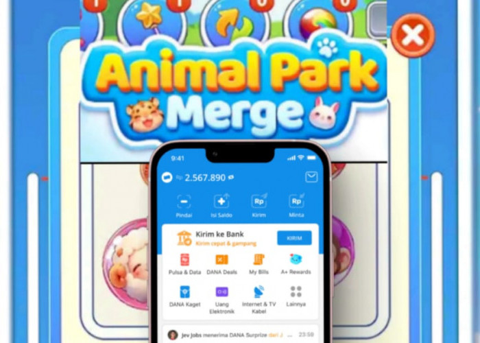 Cara Dapat Saldo DANA Gratis dari Game Animal Park Merge, Gampang Banget!