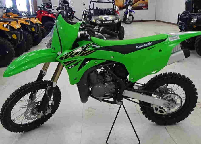 Fitur Keamanan Kawasaki KLX85 L 2026, Kendali Maksimal untuk Lintasan Motocross