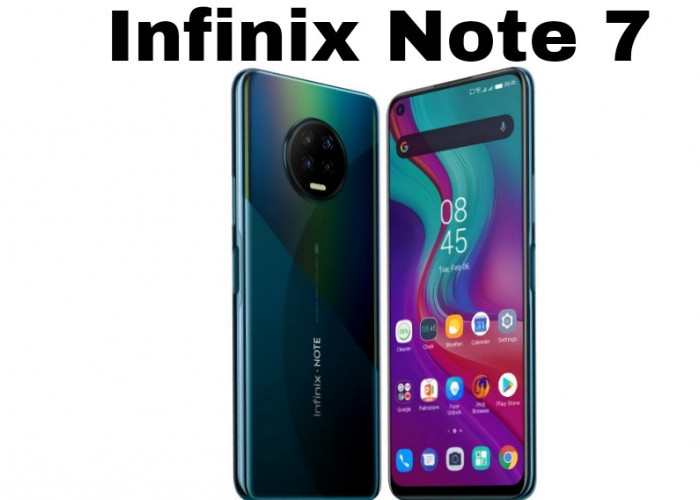 Infinix Note 7, Smartphone Kelas Menengah dengan Performa Tangguh dan Desain Modern