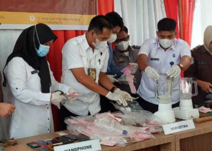 Kejari Prabumulih Musnahkan Barang Bukti, Kasus Narkoba Masih Tinggi