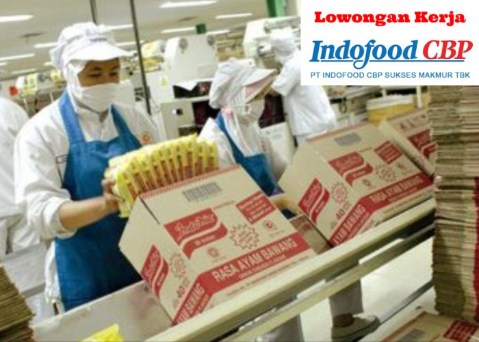 Bergabunglah, PT Indofood Buka Lowongan Kerja untuk Posisi Supervisor Pajak