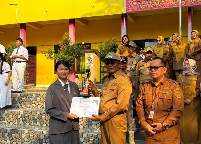 SMAN 1 Prabumulih Bertabur Juara, Puluhan Siswa Terima Apresiasi Wali Kota
