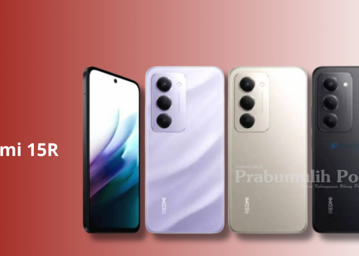 Redmi 15R Hadir dengan Kamera 50 MP dan Baterai Super Besar 7.000 mAh, Harga Mulai Rp2 Jutaan