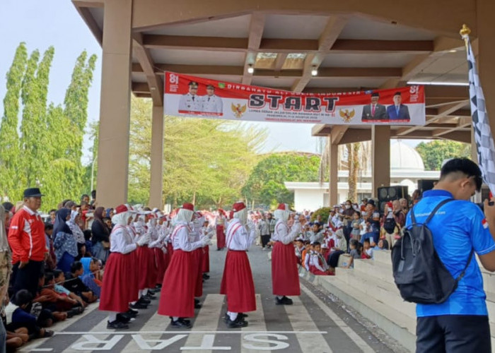 Kicau Mania Menggema, Yel-yel SD Negeri 10 Prabumulih Bikin Penonton Heboh