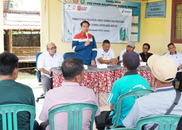 Pertamina EP Prabumulih Hadirkan Kelompok Peduli Sampah, Lingkungan Bersih Warga Sejahtera