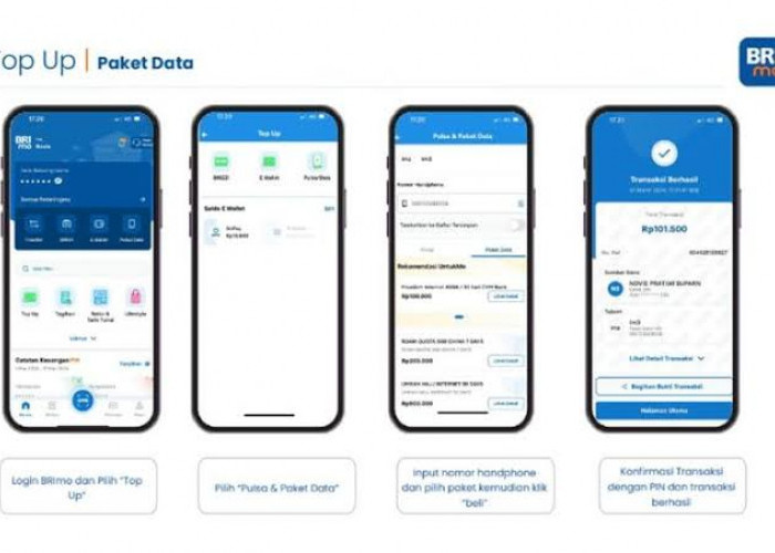 BRImo Permudah Beli Kuota, Internetan Jadi Makin Praktis!