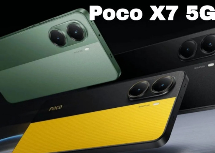POCO X7 5G, Smartphone Kelas Menengah dengan Desain Premium dan Performa Kuat