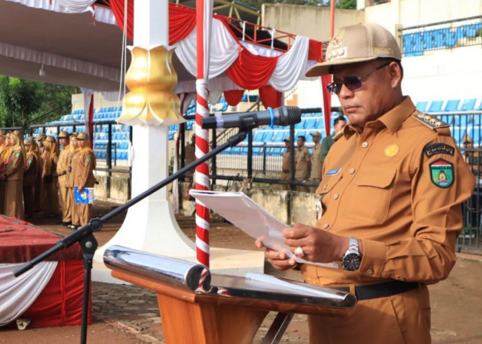 Wali Kota Prabumulih Tekankan Disiplin dan Profesionalisme ASN di Apel Bulanan