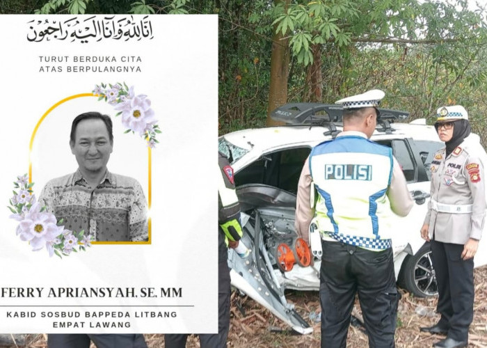 Renggut Nyawa Ayah Anak & Pejabat Bappeda Empat Lawang, Ini Kronologi Laka Truk BBM Vs Travel di Prabumulih