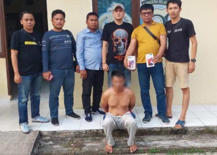 Curi Handphone Milik Tetangga, Seorang Residivis Narkoba di Prabumulih Masuk Penjara 