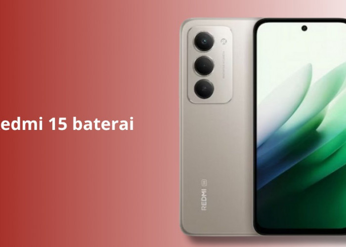 Redmi 15 Hadir dengan Baterai 7.000 mAh & Fast Charging, Teman Setia Pengguna Aktif