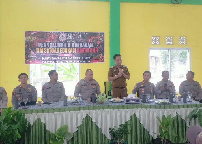Satgas Edukasi Karhutla Sambangi Warga Sidogede, Ajak Masyarakat Cegah Kebakaran Lahan