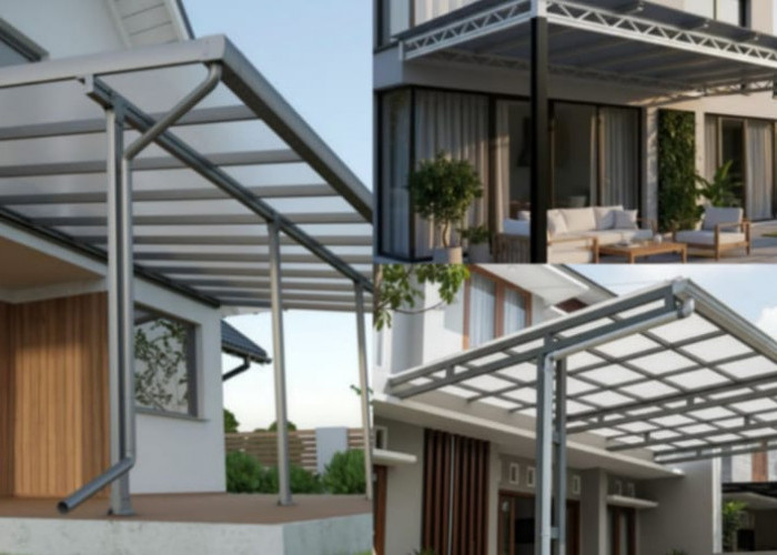 Kanopi Baja Ringan Modern 2026: Simpel, Kuat, dan Bikin Rumah Makin Elegan