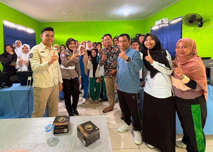 Polres Prabumulih Kenalkan AI kepada Pelajar MAN 1, Ini Pesan Pentingnya
