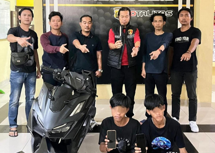 Polsek Prabumulih Timur Bekuk Pelaku Curas, Sepeda Motor Raib Digondol