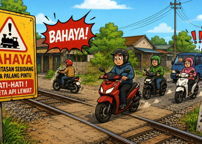 1.800 Perlintasan Kereta Tanpa Penjaga, KAI Soroti Ancaman Kecelakaan