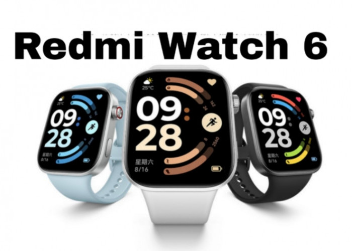 Redmi Watch 6 Resmi Meluncur: Desain Lebih Tipis, Fitur Lebih Canggih
