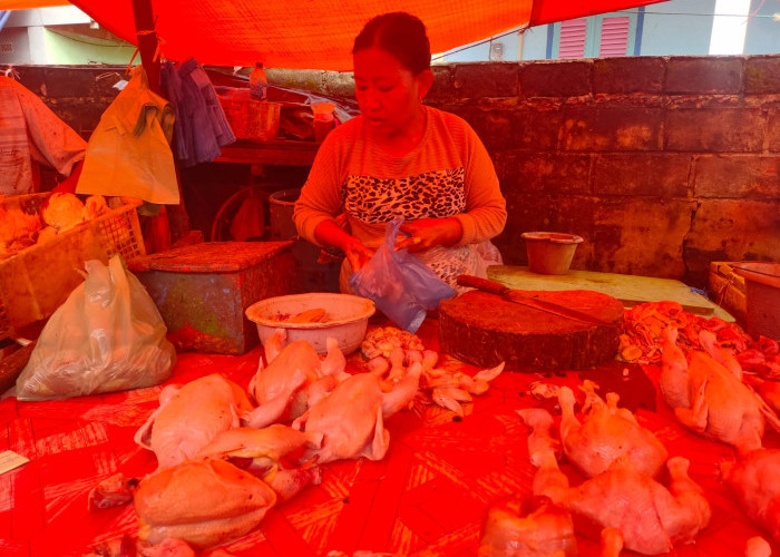 Harga Ayam Potong di Kota Prabumulih Naik Rp 2 Ribu 