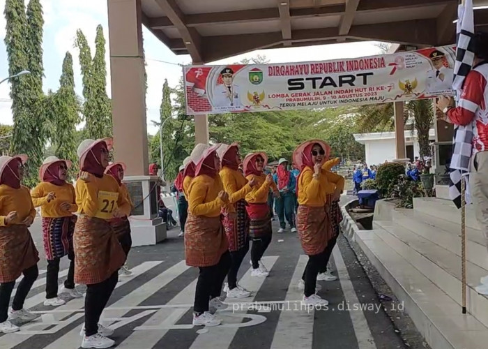 Lagu Viral Cikini Gondangdia Dominasi Yel - yel Gerak Jalan Prabumulih, Berikut Liriknya 
