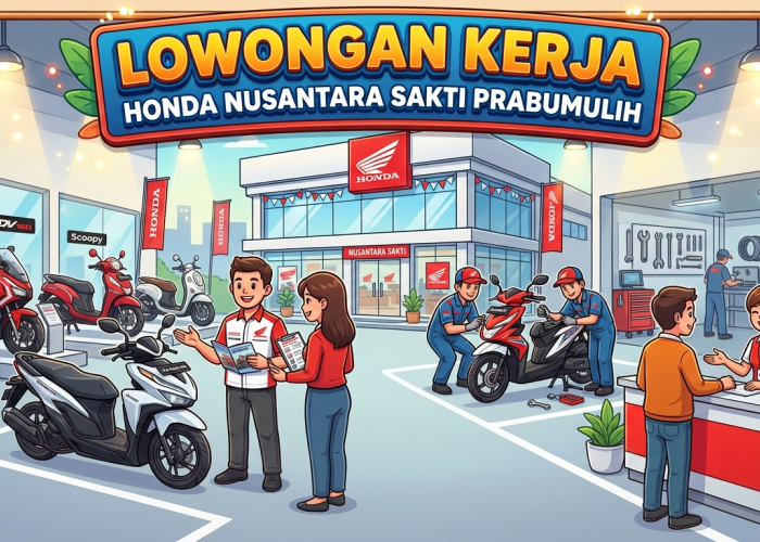 Honda Nusantara Sakti Buka 2 Posisi Sales, Simak Syarat dan Cara Daftarnya