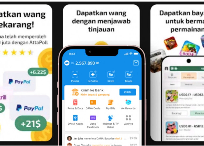 Cuan dari Rumah! Begini Cara Dapat Saldo DANA Gratis Lewat Aplikasi AttaPoll