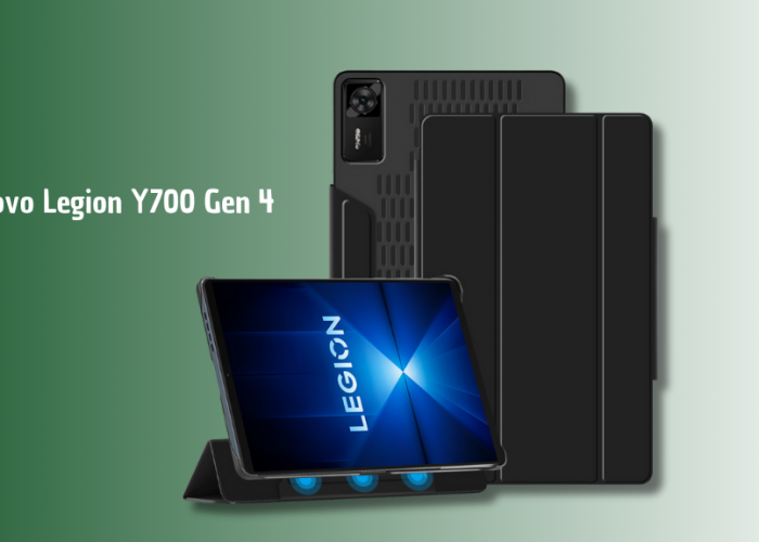 Lenovo Legion Y700 Gen 4 Hadir, Tablet Gaming Super Ngebut dengan Layar 165Hz dan Snapdragon 8 Elite