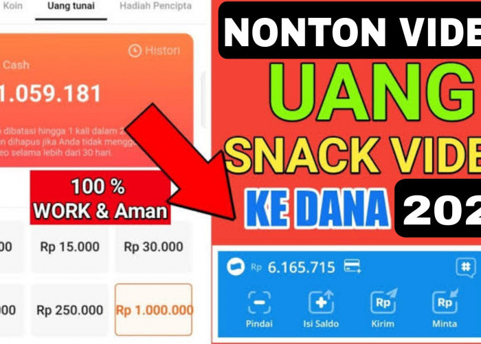 Modal Nonton Video di Aplikasi Ini, Saldo DANA Gratis Langsung Cair Rp2.000.000