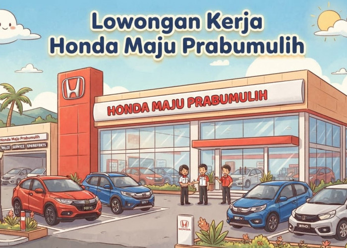 Honda Maju Prabumulih Buka Lowongan Kerja Sales Consultant, Lulusan SMA Bisa Melamar