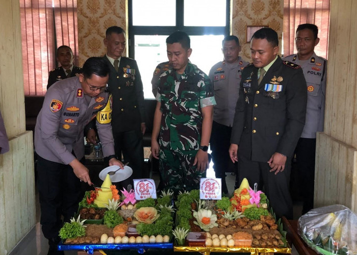 Kapolres Prabumulih Sambangi Markas TNI, Tegaskan Komitmen Perkuat Sinergi