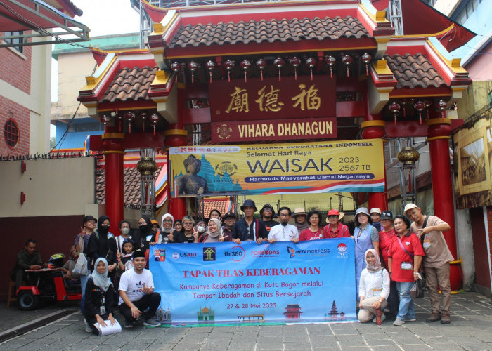 Basolia Kota Bogor Gelar Tapak Tilas Keberagaman, Kunjungi Rumah Ibadah Berbagai Agama
