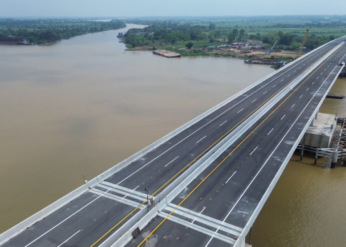 Jembatan Musi V Kantongi Sertifikat Laik Fungsi, Tol Palembang–Betung Siap Beroperasi Akhir 2026