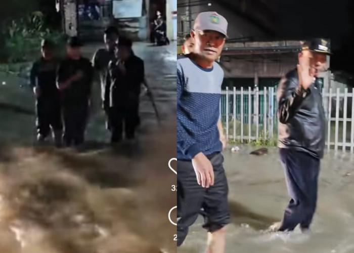 Wali Kota Prabumulih Tinjau Lokasi Banjir dan Pastikan Penanganan Cepat