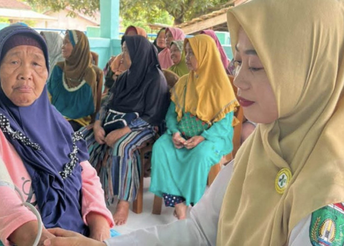 Meski Berpuasa, Lansia di RKT Tetap Antusias Ikuti Posyandu