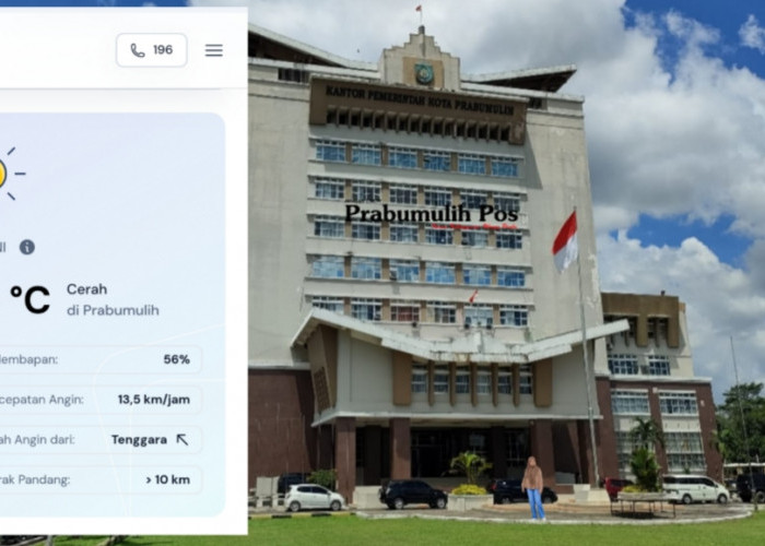 Update BMKG! Prabumulih Cerah pada Minggu Pagi 12 Juli 2026, Simak Kondisi Cuaca Lengkapnya