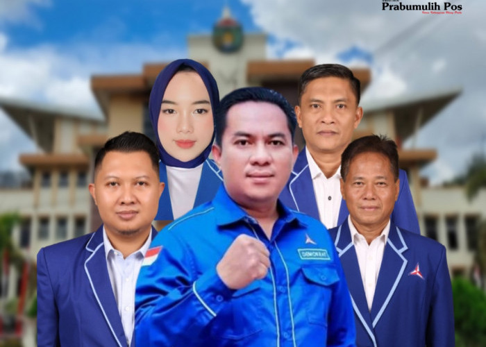 Partai Demokrat Prabumulih Torehkan Rekor, Ketua DPC Suara Tertinggi, 5 Caleg Diprediksi Duduki Kursi DPRD 