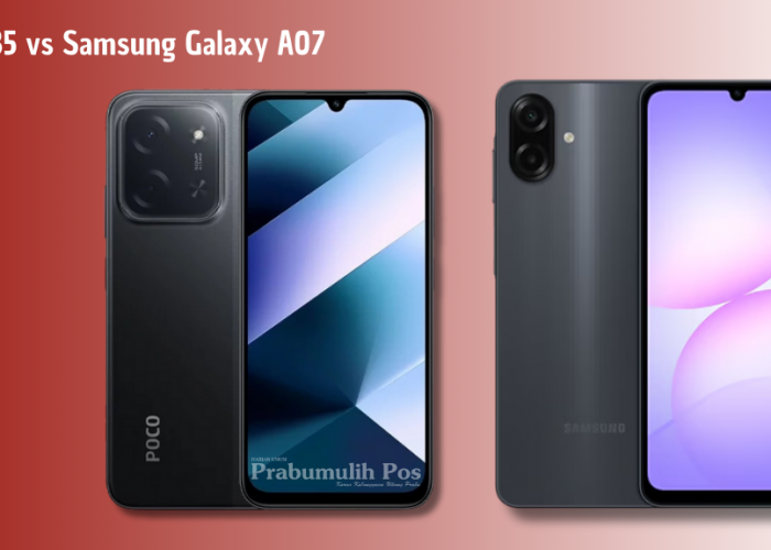 POCO C85 vs Samsung Galaxy A07: Adu Performa, Baterai Jumbo, dan Layar Mulus