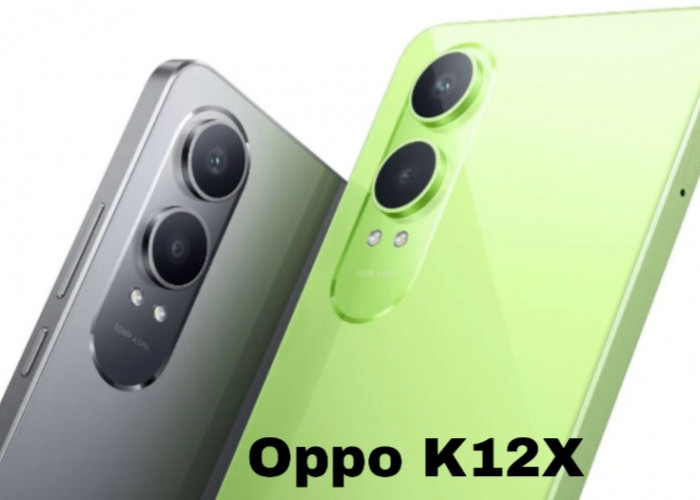 Oppo K12x, Ponsel 5G dengan Teknologi SuperVOOC dan Desain Modern