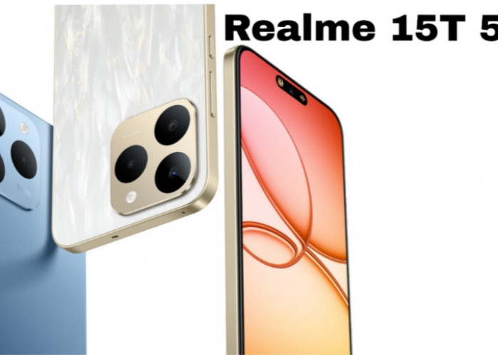 Realme 15T 5G Hadir dengan Baterai 7.000 mAh dan Fast Charging 60W