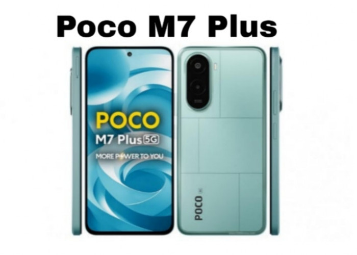 Poco M7 Plus Hadir dengan Baterai 7.000 mAh dan Android 15