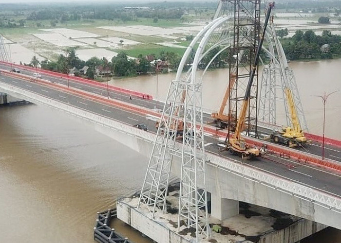 Jembatan Musi V Menjadi Jembatan Tol Terpanjang di Indonesia, Agustus 2023 Ditarget Selesai