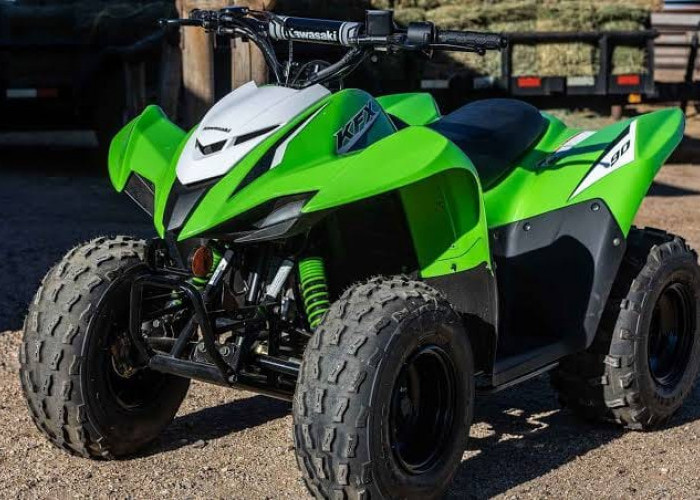 Spesifikasi Kawasaki KFX90 2026, ATV dengan Transmisi Otomatis dan Pengendalian Mudah
