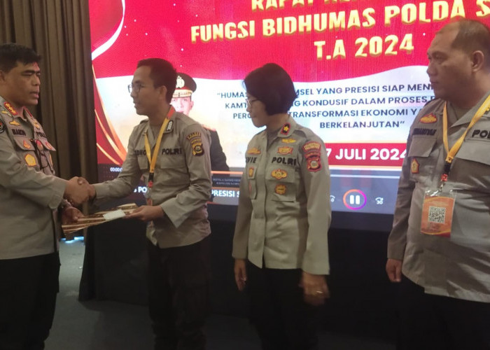 BRAVO! Si Humas Polres Prabumulih Sabet Penghargaan Bergengsi dari Bidang Humas Polda Sumsel