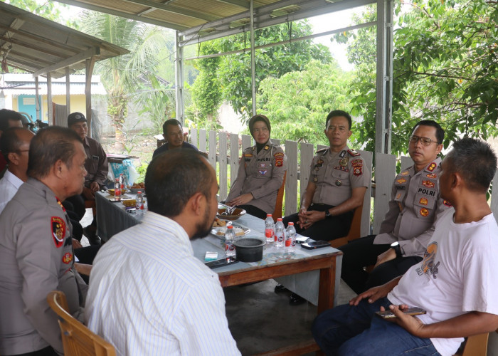Kapolres Prabumulih Ngopi Bareng Warga, Keamanan Lingkungan dan Narkoba Jadi Sorotan