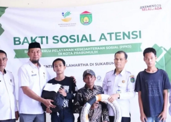Kemensos Salurkan Bantuan ATENSI di Prabumulih, Penyandang Disabilitas Didorong Lebih Mandiri