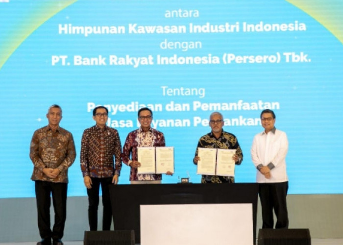 Dorong Pertumbuhan Ekonomi dan Optimalisasi Kawasan Industri, BRI Jalin Kerja Sama dengan HKI