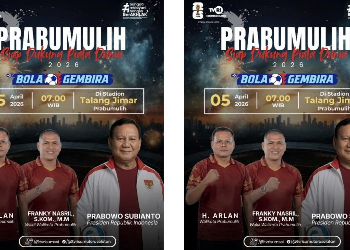 Dari Stadion Talang Jimar, Euforia Piala Dunia Hadir di Prabumulih