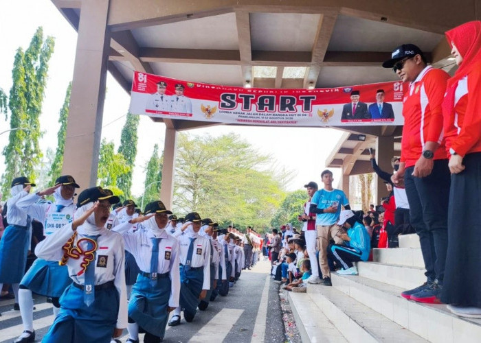 Jangan Lewatkan! Pemenang Lomba Gerak Jalan HUT RI ke-81 Prabumulih Diumumkan Malam Ini