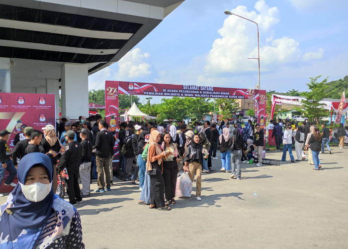 Antusias Masyarakat Meriahkan Launching Pilkada Prabumulih 2024