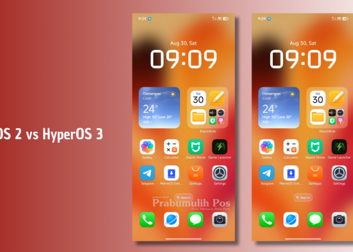 HyperOS 2 vs HyperOS 3: Peningkatan Desain, AI, dan Performa Xiaomi Terbaru