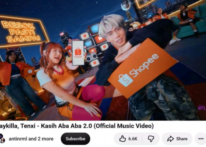 Jingle Shopee 9.9 x Naykilla & Tenxi Tembus Puluhan Juta Views di Sosmed